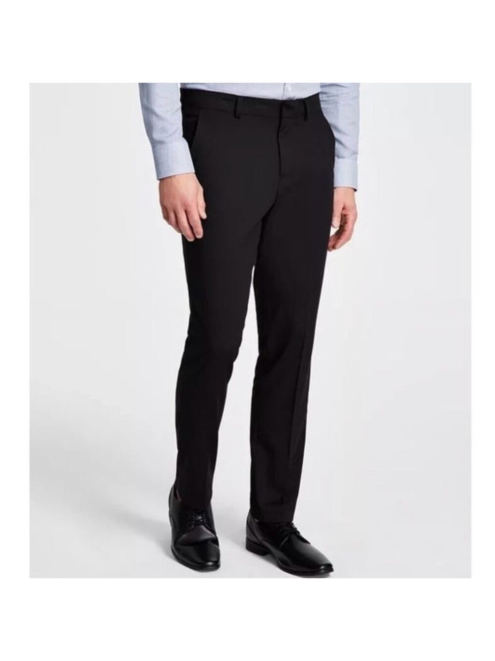 Kenneth Cole Men’s Modern Fit Black Dress Pants 44Wx32L - NWT